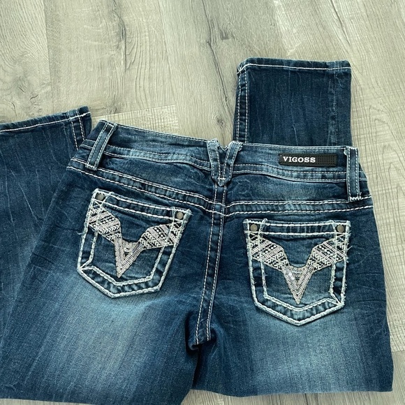 Vigoss size 3/4 jeans cropped - Picture 6 of 8